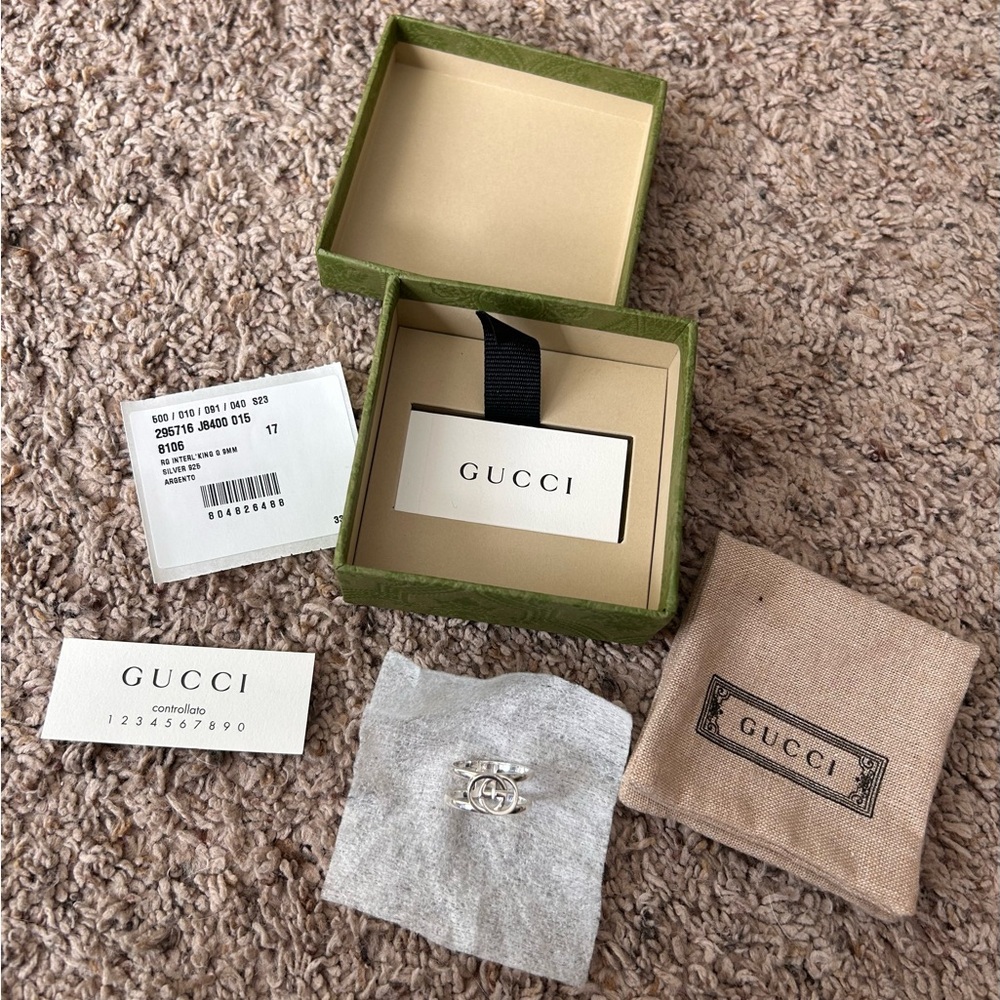 Gucci interlocking ring - Picture 7 of 15